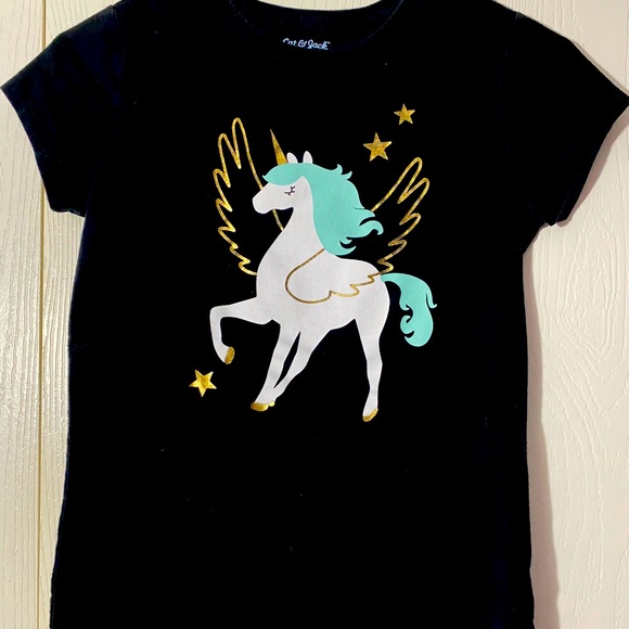 Black unicorn shirt - Picture 1 of 2